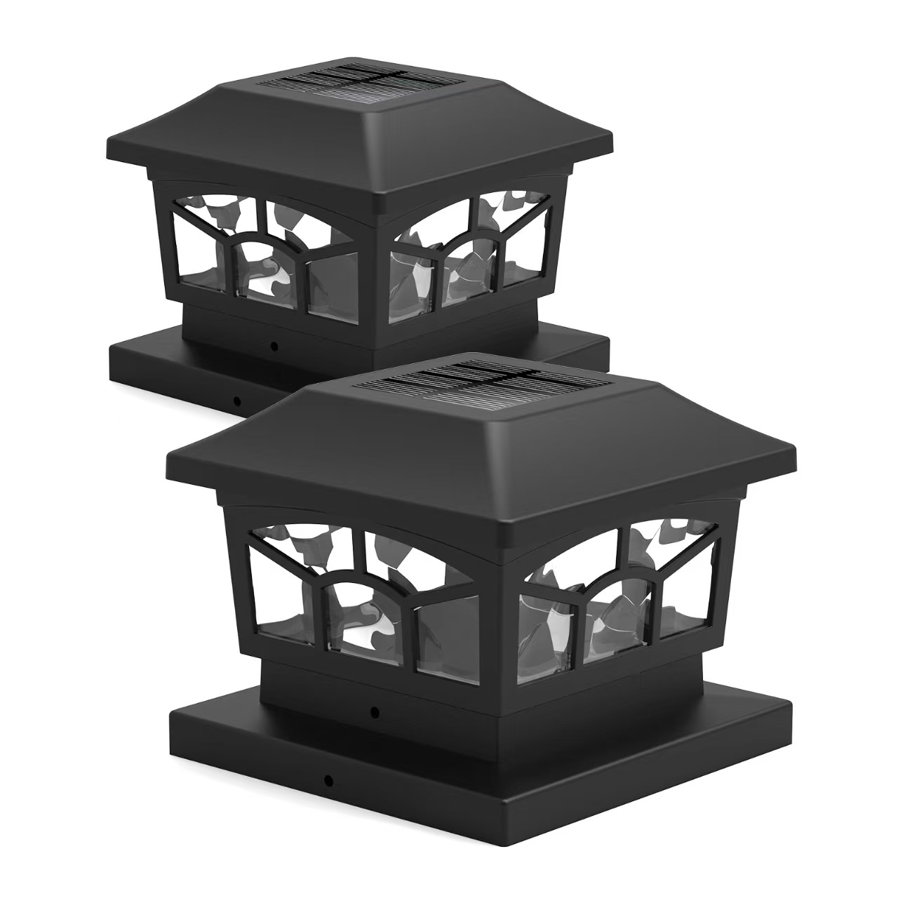 وضع مزدوج للطاقة الشمسية آخر غطاء ضوء حديقة الطاقة الشمسية