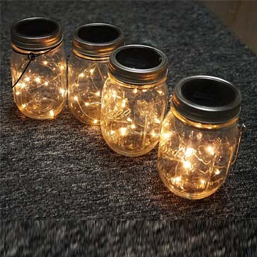 Solar Mason Jar Light